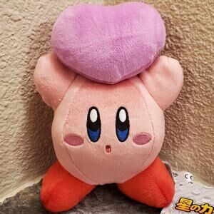 Plush - Kirby w/ Heart, 5-inch (NEW) - Nintendo